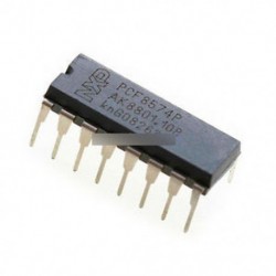 20Pcs PCF8574P PCF8574 DIP-16 NXP / PHI távvezérlő 8 bites I / O bővítő IC új