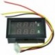 4.5-30V 0-50A Kettős LED digitális Volt mérő   50A 75mV egyenáramú váltóáramú áram ellenállás