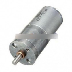 Motor fordulatszám-csökkentő hajtómű Elektromos 12V DC 60RPM Erőteljes nyomaték 25mm