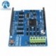 L298P Shield R3 DC motorvezérlő modul 2A H-híd 2 út Arduino UNO 2560-hoz