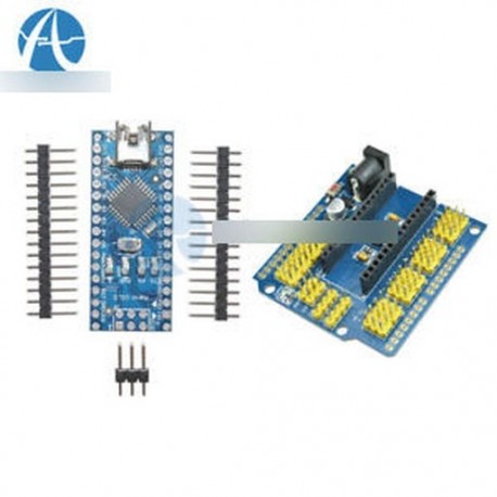 Arduino Mini USB Nano V3.0 ATmega328 5V 16M   Nano I / O bővítő szenzor