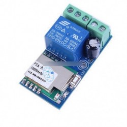 DC 12V Wifi relé modul Vezeték nélküli relé kapcsoló jog mód alacsony teljesítmény 5,2x2,8x2cm