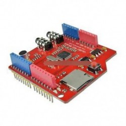 ÚJ VS1053B MP3 Zenei árnyékolópanel Modul TF kártyanyílással Arduino UNO R3-hoz