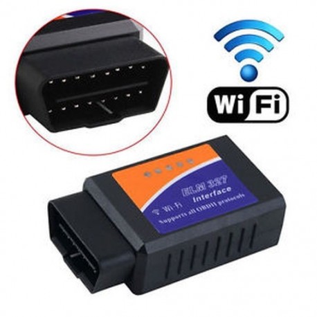 ELM327 WiFi OBD2 OBDII autó diagnosztikai szkenner kódolvasó eszköz az iOS és Android