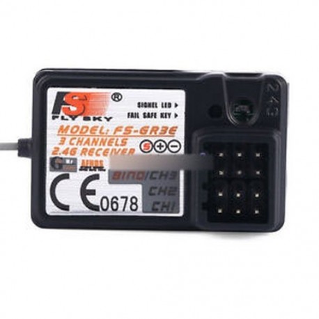 FS-GR3E 2.4G 3CH - 2.4G Flysky FS-iA6B / FS-R6B / FS-GR3E 3/6-CH vevő PPM kimenet Flysky RC CAR-hez