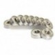 20PCS karimás golyóscsapágy 608ZZ 8 * 22 * ​​7 mm metrikus karimás csapágy