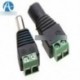 20Pairs Male Female 2.1x5.5mm DC tápcsatlakozó Jack adapter csatlakozó CCTV-hez