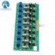 Optocoupler izolációs feszültség teszt panel 8 csatornás AC 220V MCU TTL PLC-hez