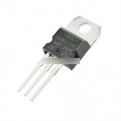 100Pcs LM7805 L7805 7805 TO-220 feszültségszabályozó IC teteje