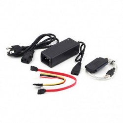 SATA / PATA / IDE USB 2.0 adapter átalakító kábelhez 2,5 / 3,5 hüvelykes merevlemezhez