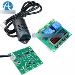 Zöld Tanács - DC12V XH-M452 piros   kék LED kijelző termosztát hőmérséklet páratartalom-szabályozó