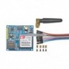 SIM900A 1800/1900 MHz vezeték nélküli bővítőmodul GSM GPRS kártya   antenna