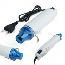 220 V 300W-os hőfegyver fehér - 300W 110V / 220V hőszabályozó eszköz forró levegő hőmérsékletű elektromos fúvóka