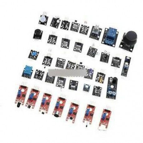 37 Érzékelő ház nélkül - 37 Érzékelő Mega 2560 R3 Shield 2.0 Mini USB UNO R3 ATmega328P CH340 tokkal