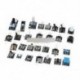Mini DC tápegység - 37 Érzékelő Mega 2560 R3 Shield 2.0 Mini USB UNO R3 ATmega328P CH340 tokkal