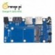 Orange Pi Zero NAS - Narancssárga Pi Zero / Nulla NAS 256/512 MB H2 WiFi SBC bővítő kártya USB fekete ABS tok