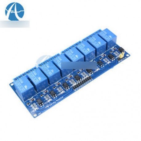 2 db 5V-os nyolc 8-csatornás relé modul optocsatolóval PIC AVR DSP ARM