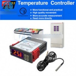 DST1000 AC100-220V digitális hőmérsékletszabályozó termosztát DS18B20 érzékelővel