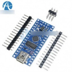 5PCS USB Nano V3.0 ATmega168 16M 5V Mini-vezérlő CH340G Arduino