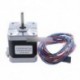 1,8 fok 42mm 2A 12V NEMA17 2 fázisú hybird léptetőmotor JK42HS48-1684 4 vezetékes