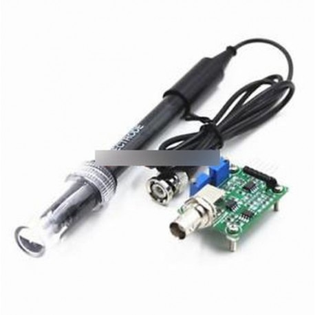 Folyadék PH 0-14 Értékérzékelő érzékelő modul   PH elektróda szonda BNC Arduino