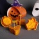 4db-os szett - Halloween mintás - Házikó - Szellem - Tök - Boszorkány süveg alakú sütemény formázó - kiszúró forma