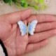 1 PCs pillangó hímzett javítások DIY szövet táska ruhák Applikált varrni jelvény kézműves