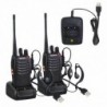 1 db / 2 db Baofeng Walkie Talkie UHF 400470MHZ kétirányú rádió 16CH 5W BF888S nagy hatótávolságú