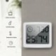 LCD hőmérő higrométer elektronikus hőmérséklet és páratartalomfigyelő óra
