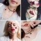 30 db Halloween tetoválás matrica arcszimulációs kés, horror vízálló gyerekeknek női Férfi