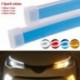 2 db 30 cm-es FlowingCar lágy cső LED csík DRL rendkívül vékony irányjelző lámpa nappali futószalag dupla színű