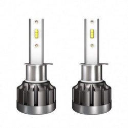 2 db autó fényszóró izzó H1 H7 H11 H4 9005 9006 LED automatikus lámpa fényszóró 6000K 12000LM