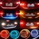 1,2 m-es 12 V-os négyszínű autó 36-as típusú LED-es autó csomagtérajtó, vízálló irányjelző lámpa