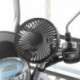 12 V / 24 V-os univerzális mini USB töltő autó elektromos ventilátor tapadókoronggal  fejtámlára is!