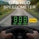 Autós digitális GPS sebességmérő sebesség kijelző KM / h MPH utós kerékpár motorkerékpár  C80