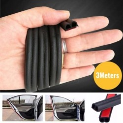 3 méter B típusú autó ajtó gumi tömítés szalag EPDM zajszigetelés pormentes hangszigetelés