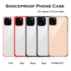 Ütésálló telefontok iPhone 11/11 Pro Max tok, átlátszó védelem, hátsó öböl