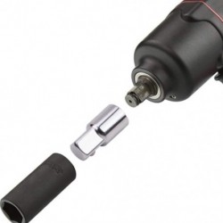 Négyzetes meghajtású csatlakozóaljzat-készlet, Hex Shank Impact meghajtóaljzat-adapter, CR-V fúró hosszabbító bitek