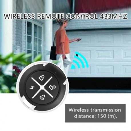 433 MHZ vezeték nélküli klón kapcsoló klónozó másoló kapu garázskapu vezérlő