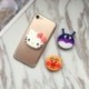 Aranyos rajzfilm mobiltelefon tartó kerek univerzális mobiltelefon gyűrűtartó iPhone XR Samsung Huawei Xiaomi