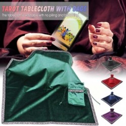Tarot terítő kártyával Táskák Tábla társasjáték asztalterítő pelyhesítő szövet Tarot kiegészítők Altar Tarot