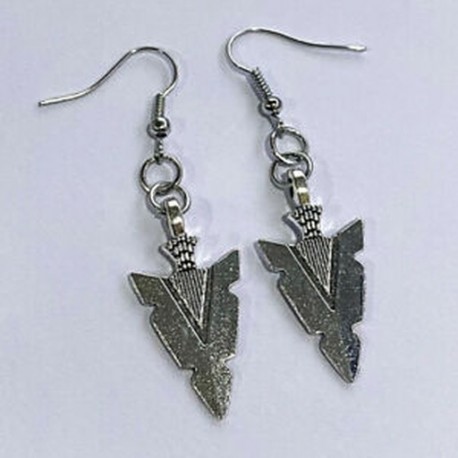 Antik kard Antik ezüst kard fülbevaló A sötét boszorkány medál gótikus stílusban