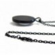 Medál Bolygó NECKLACE Fekete Ékszer Charm Medál Karácsonyi Ajándék