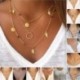 *8 - Divat nőknek varázsát ékszerek Crystal Choker nyilatkozat Vállpántos medál nyaklánc lánc