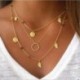 *8 - Divat nőknek varázsát ékszerek Crystal Choker nyilatkozat Vállpántos medál nyaklánc lánc