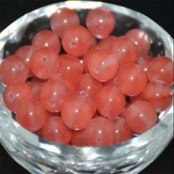 Watermelon Red - Természetes drágakő kerek kő laza gyöngyök tétel 4mm 6mm 8mm 10mm barkács ékszerek készítése