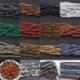 Red Agate - Természetes drágakő kerek kő laza gyöngyök tétel 4mm 6mm 8mm 10mm barkács ékszerek készítése