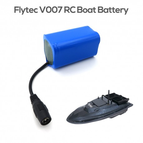 7,4 V 5200 mAh lítium akkumulátor RC akkumulátor a Flytec V007 Fish Finder csónakhoz