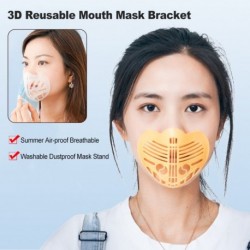 Unisex 3D újrafelhasználható szájmaszk tartó konzol
