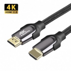 HDMI kábel 2.0 4K 3D videokábel HDTV elosztó váltóhoz HDMI kábel 1m